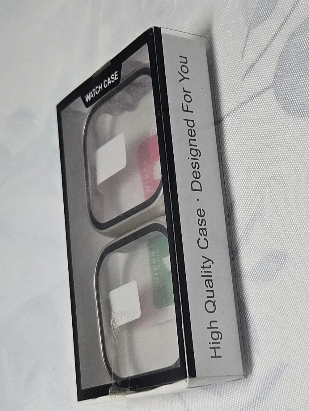 Starlight Tempered Glass Cases for Apple Watch Series 10 2 Pack Screen Protector
